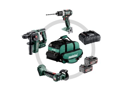 Metabo Akumulátorový Combo set 3.1.1 18 V