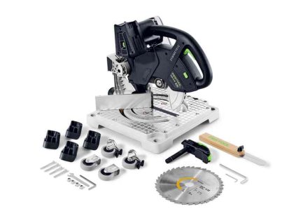 Festool Akumulátorová pokosová píla na lišty SYMMETRIC SYMC 70 EB-Basic