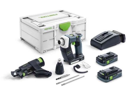 Festool Akumulátorový skrutkovač na stavbu DWC 18-2500 HPC 4,0 I-Plus DURADRIVE