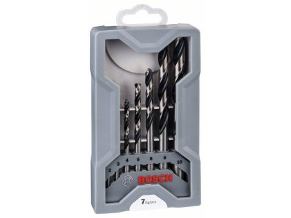 Bosch 7-dielna sada vrtákov HSS PointTeQ, Mini-X-Line, 2 – 8 mm
