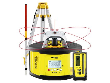 Nivel System Rotačný laser NL540R set