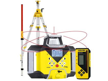 Niwelator laserowy Nivel System NL740R Zestaw 2 1