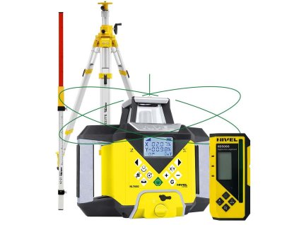 Niwelator laserowy Nivel System NL740G Zestaw 2 1