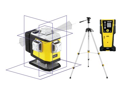 Nivel System Krížový laser CL5V set