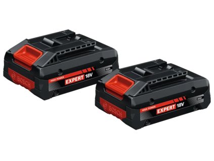 Bosch 2x Akumulátor EXPERT EXBA 18V-40 - 18 V 4,0 Ah