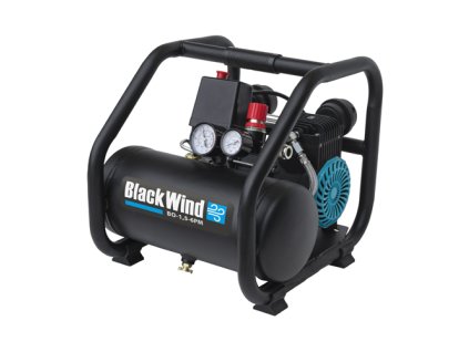 Black Wind Bezolejový kompresor BO 1,5 kW 6l