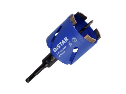 Distar Diamantová vŕtacia korunka do betónu s SDS+ DDS-W 72 mm