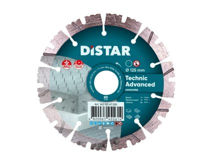 Distar Diamantový kotúč DISTAR TECHNIC ADVANCED univerzálny 125 mm