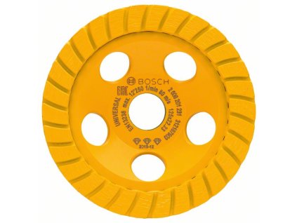 Bosch Diamantový miskovitý kotúč Best for Universal Turbo, 125 mm
