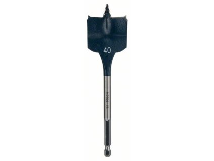Bosch Plochý frézovací vrták do dreva 40 x 112/152 mm, stopka 1/4"