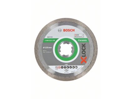 Bosch Diamantový kotúč X-LOCK Standard , keramika 125 mm