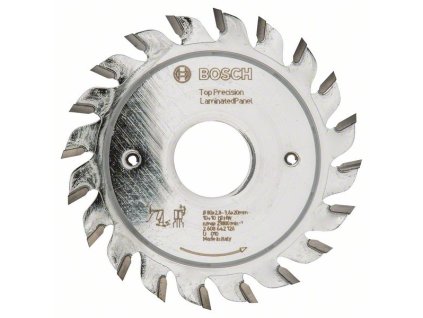 Bosch Pilový kotúč s predrezom 80 x 20 x 2,8 mm, 10 + 10 zubov ATB/ES
