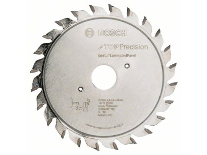 Bosch Predrezávací kotúč Laminated Panel 120 x 20 x 2,8-3,6 mm, 12 + 12 zubov ATB
