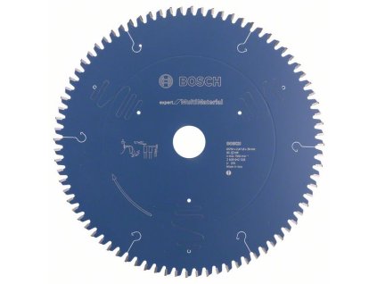 Bosch Pílový kotúč Expert for Multi Material 254 x 30 x 2,4 mm, 80 zubov TCG