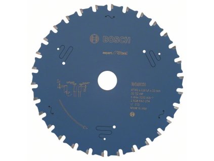 Bosch Pilový kotúč Expert for Steel 160 x 20 x 2/1,6 mm, 30 zubov TCG