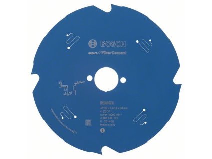 Bosch Pílový kotúč Expert for Fibre Cement 190 x 30 x 2,2/1,6 mm, 4 zuby TCG