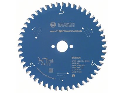 Bosch Pílový kotúč Expert for High Pressure Laminate 160 x 20 x 2,2/1,6 mm, 48 zubov TCG