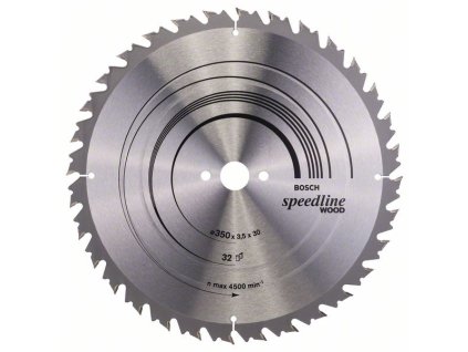 Bosch Pílový kotúč Speedline Wood 350 x 30 x 3,5 mm, 32 zubov ATB