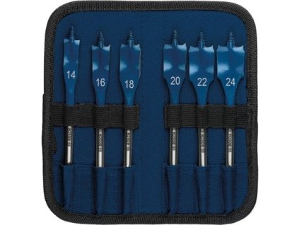 Bosch 6-dielna sada plochých frézovacích vrtákov SelfCut Speed, 14 – 24 mm