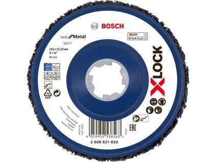 Bosch Čistiaci kotúč X-LOCK Metal 125 mm