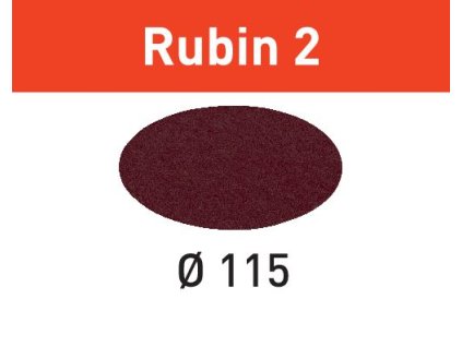 Festool Brúsny kotúč STF D115 P60 RU2/50 Rubin 2