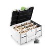 Festool Sortiment kolíkov DOMINO buk, DS 4/5/6/8/10 1060 BU 576794
