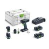 Festool Akumulátorový vŕtací skrutkovač T 18+3 HPC 4,0 I-Set 576455
