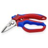 Knipex Elektrikárske nožnice zahnuté 160 mm