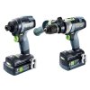 Festool Skrutkovacia a vŕtacia sada aku náradia TID 18 5,0/4,0-Set TPC 18/4 577654