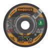 Rhodius Rezný kotúč na inox TOPLINE 125 x 1,0 x 22,23 mm XT15