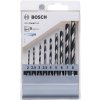 Bosch 9-dielna sada vrtákov do kovu HSS-R PointTeQ so šesťhrannou stopkou, 2 – 8 mm