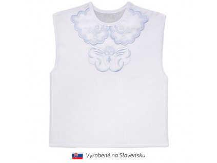 3272 kosielka na krst anjel modra