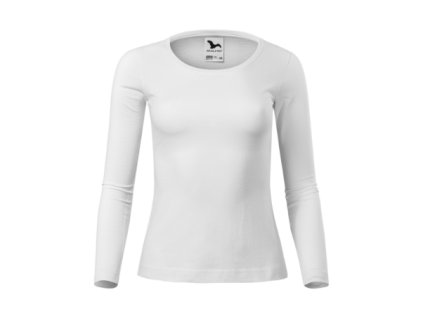 Fit-T LS Tričko dámske (Veľkosť XS, Farba 00 - biela)