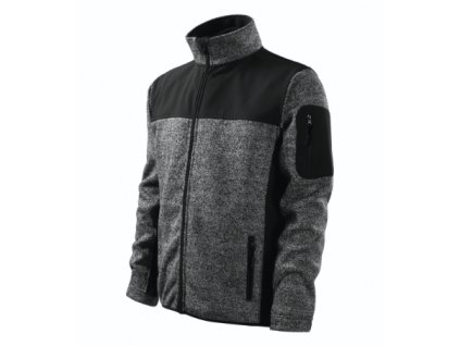 Casual Softshellová bunda pánska (Veľkosť S, Farba 80 - knit gray)