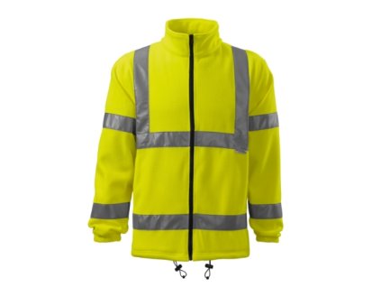 HV Fleece Jacket Fleece unisex (Veľkosť M, Farba 97 - fluorescenčná žltá)