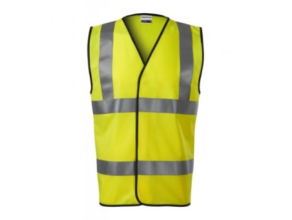 HV Bright Bezpečnostná vesta unisex (Veľkosť M, Farba 97 - fluorescenčná žltá)