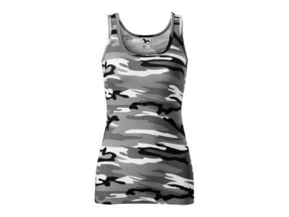 Camo Triumph Top dámsky (Veľkosť XS, Farba 32 - camouflage gray)