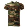Camouflage Tričko unisex (Veľkosť XS, Farba 32 - camouflage gray)