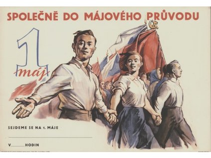 společně do májového průvodu