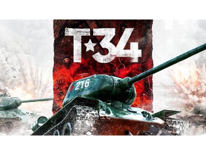 Plechová retro cedule / plakát - T-34