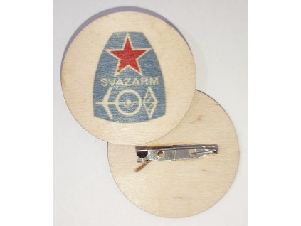 Dřevěná placka Svazarm