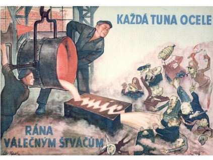 plakát každá tuna ocele 1