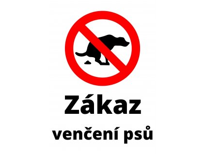 Zákaz venčení psů