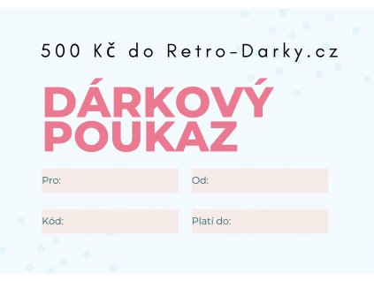 Poukaz 500