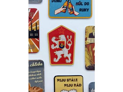 Magnetka plech - Znak ČSSR