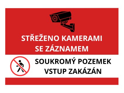 Střeženo kamerami