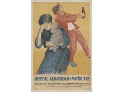 Potok alkoholu moře slz