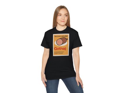 Triko Gothaj černé