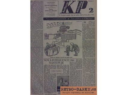 Noviny z data narození - Kulturní politika 1945 - 1949