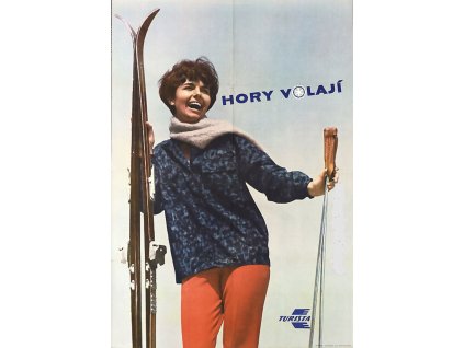 566 plechova retro cedule hory volaji